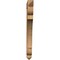 Ekena Millwork Olympic Arts & Crafts Rough Sawn Bracket, Western Red Cedar, 4"W x 38"D x 44"H BKT04X38X44OLY03RWR - alternate 2